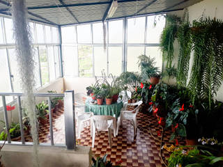 MORADIA T6 RIBEIRA BRAVA, campos de jesus unipessoal, lda campos de jesus unipessoal, lda Rustic style conservatory