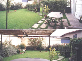Da uno a due_Ristrutturazione villetta 900, Luisa Olgiati Luisa Olgiati Front garden
