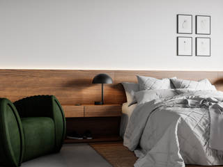 Studio Raphael Garcia Minimalist bedroom