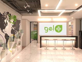 Nutrition Gel Company Limited, Modernize Design + Turnkey Modernize Design + Turnkey Commercial spaces ٹائلیں Green