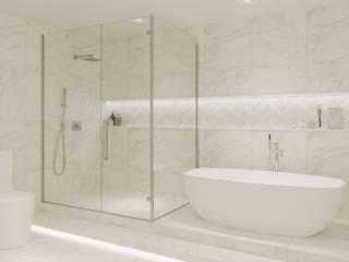 BAL HARBOUR PENTHOUSE II, Luxart studio Luxart studio Modern bathroom