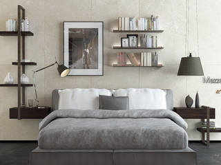 Coppia di comodini, Mezzetti design Mezzetti design Phòng ngủ phong cách hiện đại Gỗ Wood effect