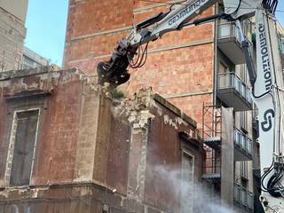 Demolizione di un palazzo storico nel centro di Bari, Studio Ing. Marco Pellegrini Studio Ing. Marco Pellegrini