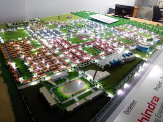 Master Site Plan and Architecture Miniature Model, iKix 3D Prints Pvt LTd iKix 3D Prints Pvt LTd