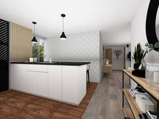 Apartamento Gladys, Espacio Arual Espacio Arual Small kitchens