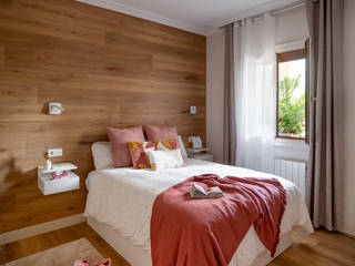 La Vie En Rose, Erika Suberviola Interiorismo & Feng Shui Erika Suberviola Interiorismo & Feng Shui Scandinavian style bedroom