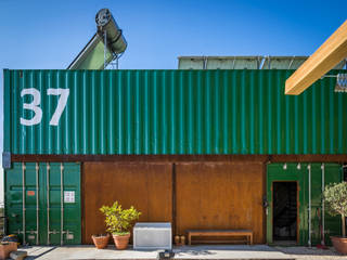 Barcelona Containers House - 08023 Architects, 08023 Architects 08023 Architects Prefabricated home