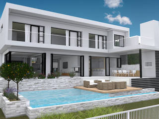 House Viljoen , Blackline Architects Blackline Architects Вилла Кирпичи