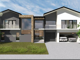 House Helderwyk , Blackline Architects Blackline Architects Villas Bricks