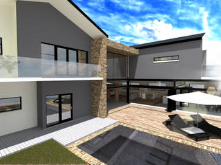 House Helderwyk , Blackline Architects Blackline Architects Villas Bricks