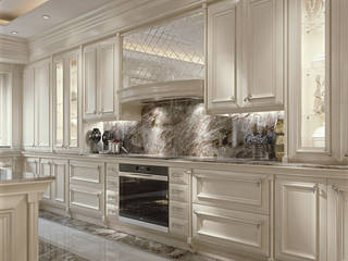 Brummel Built-in kitchens Wood White
