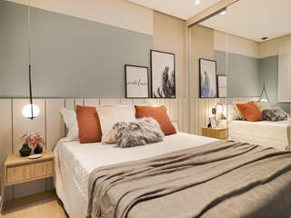 MOOD- Centro, @estudiomood.arq @estudiomood.arq Small bedroom