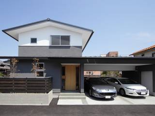 Si-House okayama, 三宅和彦／ミヤケ設計事務所 三宅和彦／ミヤケ設計事務所 Wooden houses Concrete