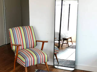 Espejos Modernos Minimalistas Quadrat, Tienda Quadrat Tienda Quadrat Спальня в стиле минимализм Железо / Сталь