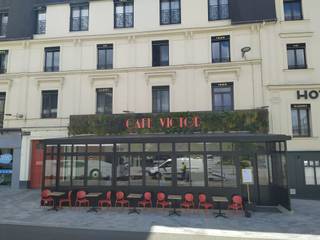 Végétaux Naturels / Murs Extérieurs (Café/Restaurant), Vertical Flore Vertical Flore Commercial spaces