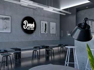 Industrial Vape Store Project ( Mr Irvan ), SECTIONS HOME DESIGN SECTIONS HOME DESIGN Ruang Komersial