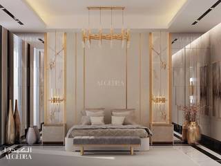 Master bedroom design in Dubai, Algedra Interior Design Algedra Interior Design Quartos modernos