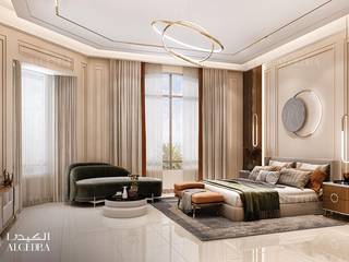 Master bedroom design in Dubai, Algedra Interior Design Algedra Interior Design Moderne Schlafzimmer