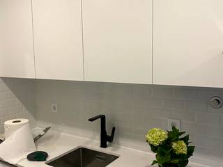 Reforma de Apartamento Marcenaria e Carpintaria HIGH QUALITY Armários de cozinha MDF Branco