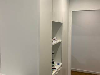 Reforma de Apartamento Marcenaria e Carpintaria HIGH QUALITY Armários de cozinha MDF Branco