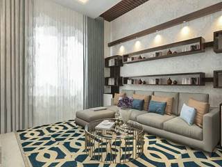3 BHK apartment 3d designing in Kolkata, Estate Lookup Interiors Estate Lookup Interiors