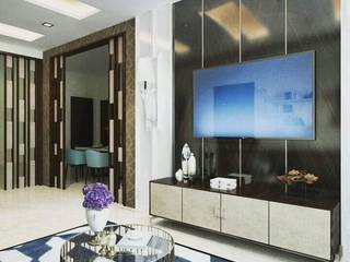 3 BHK apartment 3d designing in Kolkata, Estate Lookup Interiors Estate Lookup Interiors