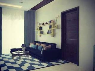 3 BHK apartment 3d designing in Kolkata, Estate Lookup Interiors Estate Lookup Interiors