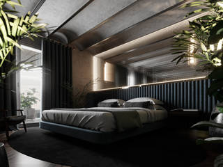 Wt House, DDvisualization DDvisualization Modern style bedroom