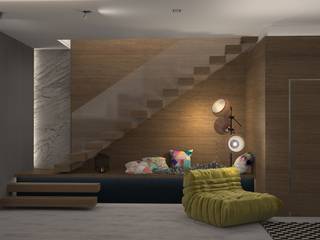 Дизайн апартаментов для отдыха, Villa Rosa, Дизайн - студия Пейковых Дизайн - студия Пейковых Minimalist living room
