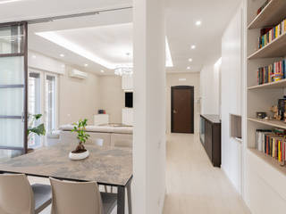 Ristrutturazione appartamento di 110mq a Portici, Napo, Facile Ristrutturare Facile Ristrutturare Salas modernas