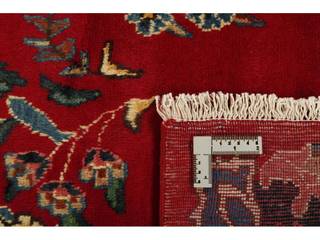 Casa da mare con classico tappeto persiano Kerman per living moderno con vista sul mare, Persian House Persian House Стіни & ПідлогиКилими та килими