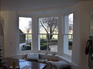 Sash window bay Repair A Sash Ltd Holzfenster Holzwerkstoff Weiß sash window