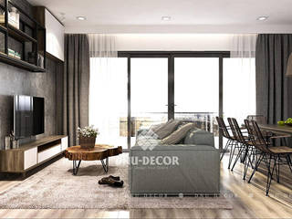 55+ mẫu thiết kế nội thất phòng khách đẹp hiện đại 2020, DNU Decor DNU Decor