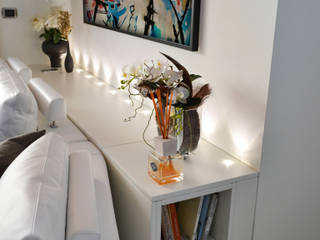 Living Hillier - Restyling, viemme61 viemme61 Salas de estar modernas Branco