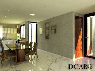 Casa MG, DCArquitectura DCArquitectura Small kitchens Tiles