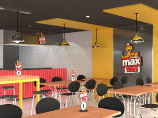 MaxTiko Comidas Rápidas. , Pragma - Diseño Pragma - Diseño Office spaces & stores