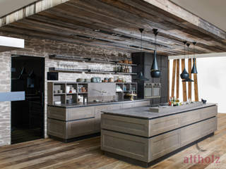 FM Küche Nordkamm , altholz, Baumgartner & Co GmbH altholz, Baumgartner & Co GmbH Modern Kitchen Wood Wood effect