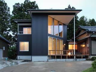 笹谷の家, 平林繁・環境建築研究所 平林繁・環境建築研究所 Casa di legno Ferro / Acciaio