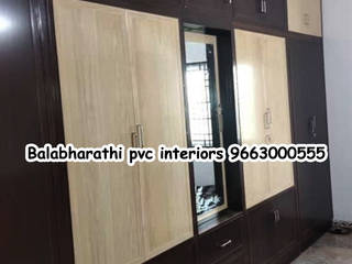 Balabharathi pvc interiors bangalore Ramamurthy Nagar, balabharathi pvc & upvc interior Salem 9663000555 balabharathi pvc & upvc interior Salem 9663000555 Quartos modernos Plástico