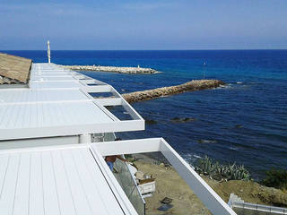 Residence “Mare & Festa” – Corsica (FR), Studio66 Studio66 Patios & Decks Aluminium/Zinc