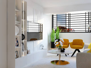 Proyecto CC , Diaf design Diaf design Moderne Wohnzimmer