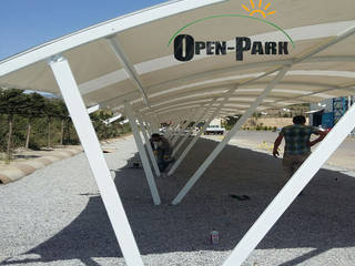 Open - Park Model 2004 Otopark gölgelik Sistemleri, esence yapı otomasyonu ve mekatronik sistemler tic esence yapı otomasyonu ve mekatronik sistemler tic Carport