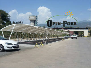 Open - Park Model 2004 Otopark gölgelik Sistemleri, esence yapı otomasyonu ve mekatronik sistemler tic esence yapı otomasyonu ve mekatronik sistemler tic カーポート