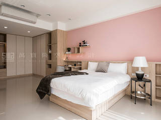 【臺邦建設│悅自在】, SING萬寶隆空間設計 SING萬寶隆空間設計 Scandinavian style bedroom