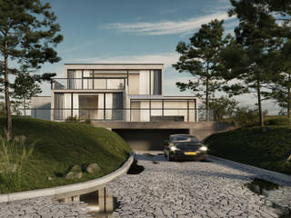 Visualizations, Piano Design Piano Design Single family home Concrete