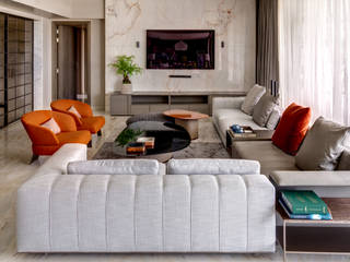 Luxury Living, Rakeshh Jeswaani Interior Architects Rakeshh Jeswaani Interior Architects Eclectic style living room