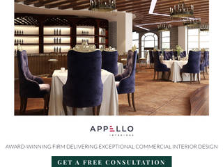 Commercial interior design fit-out company in Dubai, Appello Interiors Appello Interiors Espacios comerciales