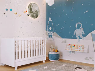 QUARTO DE BEBÊ VIAGEM AO ESPAÇO, Lilibee Lilibee Kamar bayi