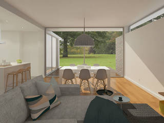 Youth Living, Casas com design Casas com design Scandinavian style living room