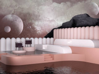House On The Moon | Una Vida Lunar, Cristina La Porta Studio Cristina La Porta Studio Casas de estilo ecléctico